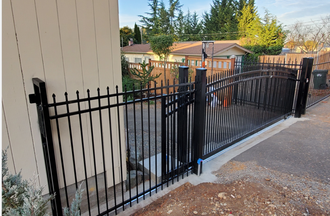 Automatic driveway gate project