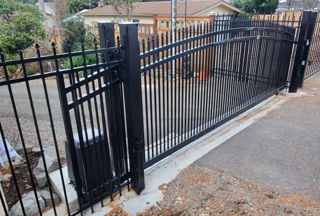 Automatic driveway gate project