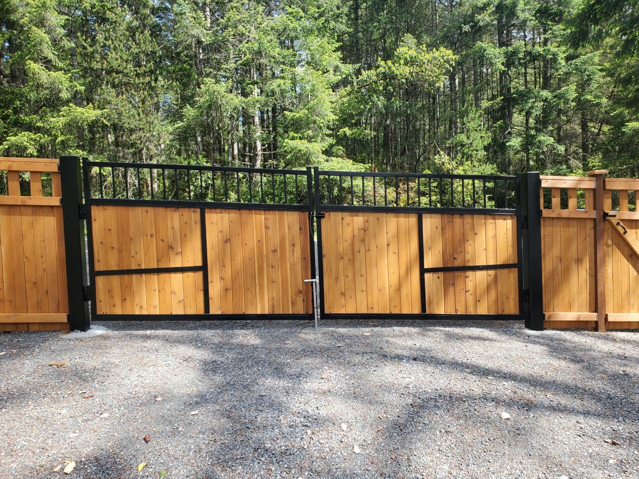 Automatic driveway gate project
