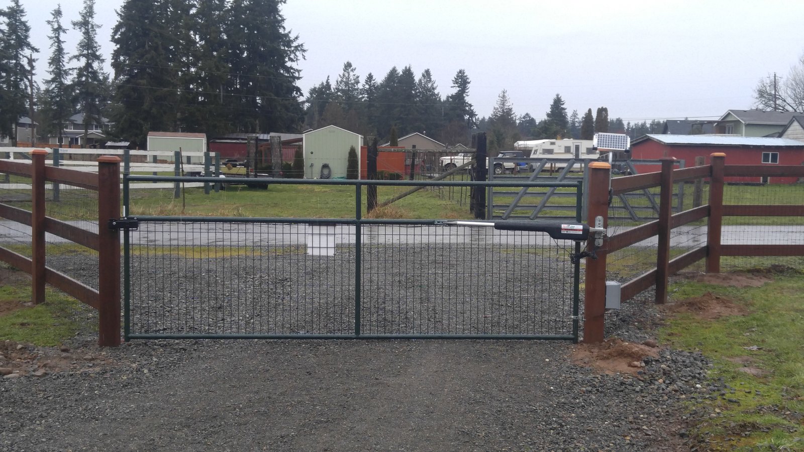 Farm fencing project