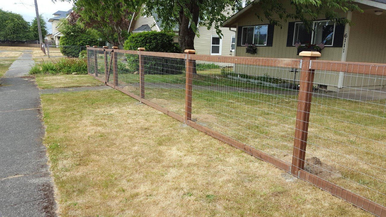 Farm fencing project