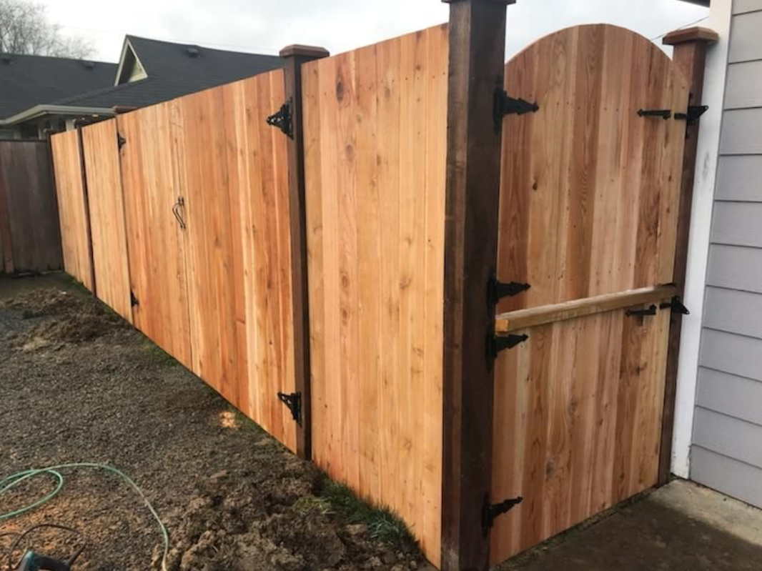 Manual driveway gate project