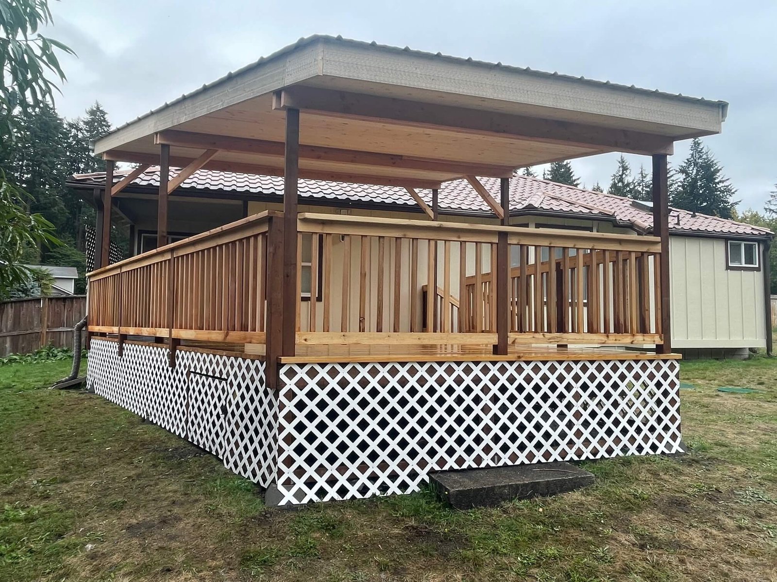 Decking and carpentry