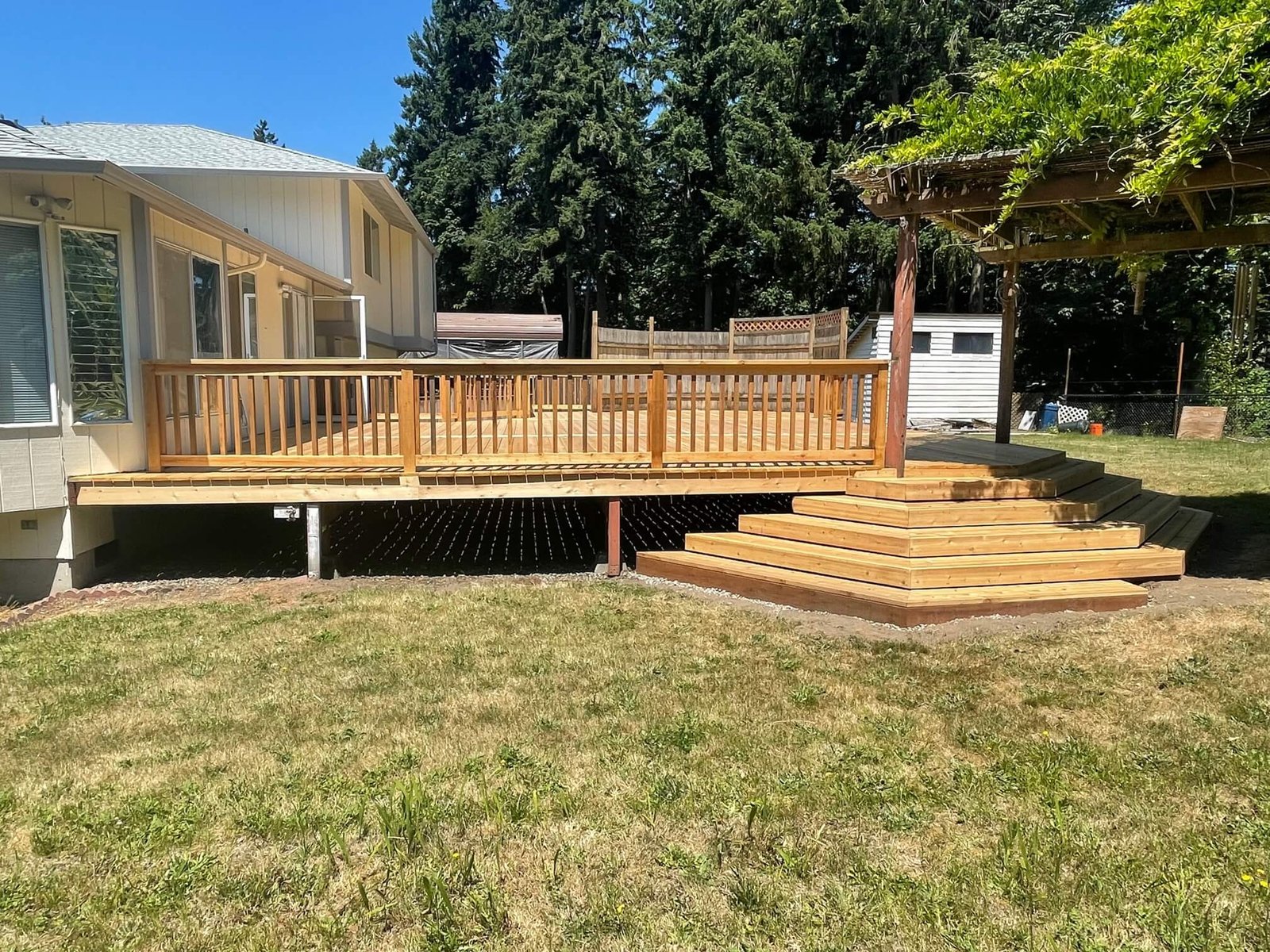 Decking and carpentry
